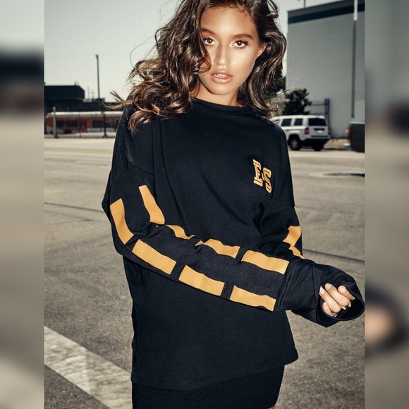 LF Emma & Sam Marigold long sleeve logo shirt🧡 - Picture 1 of 6